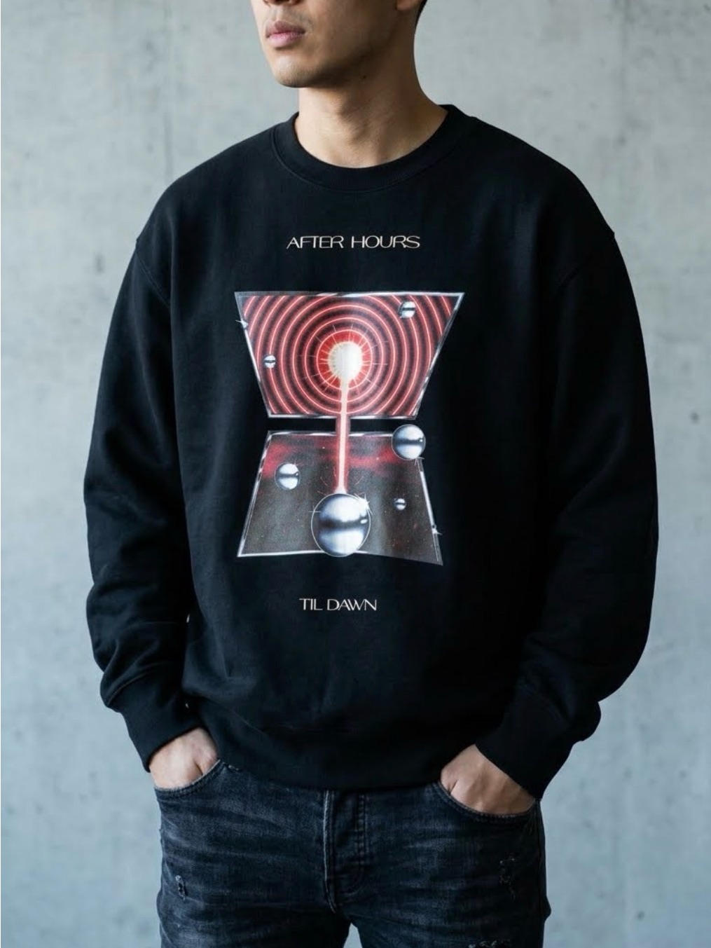 Official The Weeknd Xo After Hours Til Dawn Tour 2022 Crewneck | Concert Merch